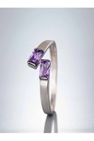 Uvelirnye Tradicii Amethystli 925 Ayar Gümüş Yüzük 114459570 Diğer