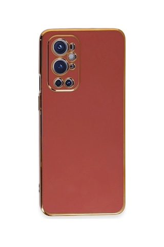 One Plus 9 Pro Kılıf Volet Silikon - Kırmızı -