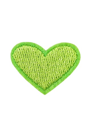 22 Adet 2,2x2 Cm Boyutlarında, Kendinden Yapışkanlı, Ütüyle Yapıştırılan Aşk Nakışı