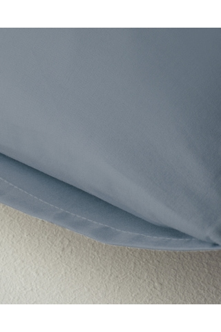 English Home Novella Premium Soft Cotton 2'li Yastık Kılıfı 50x70 Cm Denim Mavi