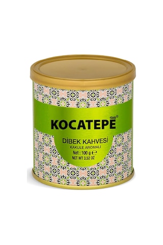 Kocatepe Kakuleli Dibek Kahvesi Teneke 100 Gr X 6 Adet Öğütülmüş