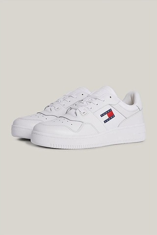 Tommy Hilfiger Erkek Ayakkabı Em0Em01395 Ybr Beyaz