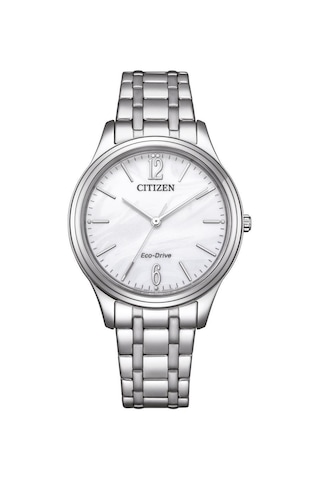 Citizen Em0411-71a Eco-drive Kadın Kol Saati Metalik Gri