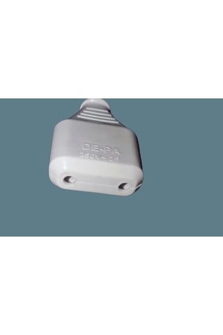 Depa Topraksız Yassı Dişi Fiş İnce Beyaz