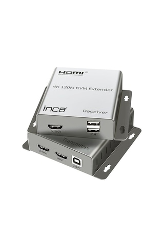 Inca Iex-120 Hdmı 4k 120m Kvm Extender