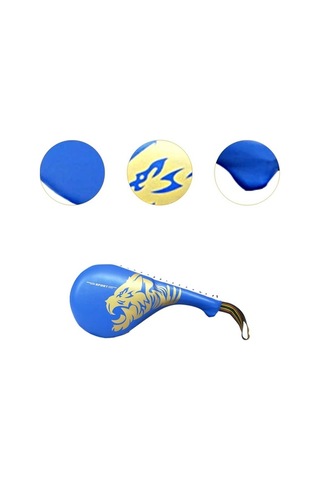 Pazly Suntek Profesyonel Taekwondo Kick Pad Mavi - Karate Boks Ekipmanı Mavi