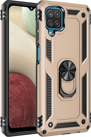 Samsung Galaxy Uyumlu M12 Kilif Zirhli Miknatisli Standli Tank Kapak 550067198