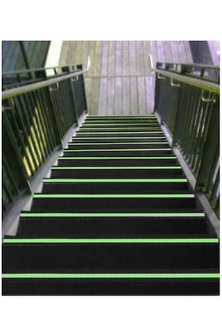 Fosforlu Kaydırmaz Bant İnce 25mmx25metre Fosforlu Zemin Kaymaz