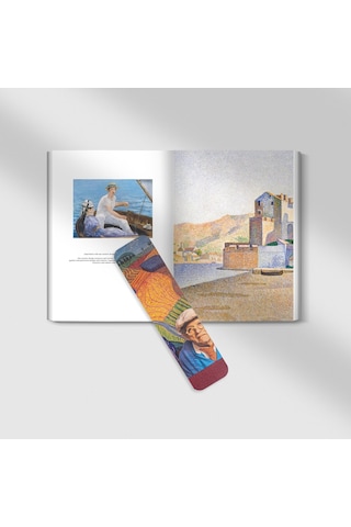 David Hockney Karton Kitap Ayracı