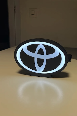 Toyota Dekoratif Aydınlatma Led Gece Lambası Beyaz