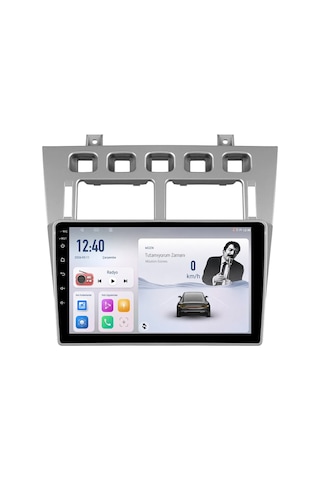 Chery Alia 2008-2011 Android Multimedya Carplay Android Auto Navigasyon Kameralı 6gb Ram 64gb 9"