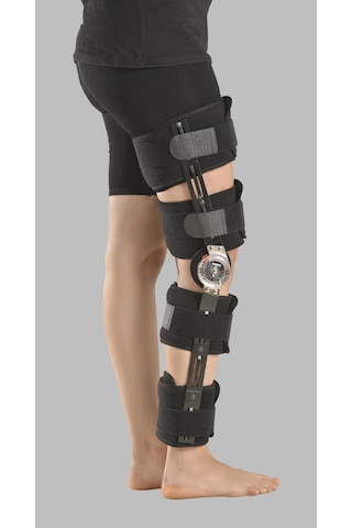 Ekolife Açı Ayarlı Dizlik Uzun Rom Brace Diz Ortezi Standart