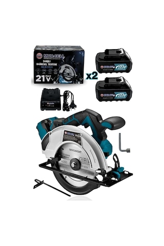 Mur-Cell MUR-5931 Profesyonel Lazerli 21V 4.0AH Sunta Kesme Daire Testere Makinesi