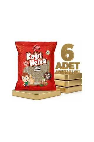 Afia Kakaolu Kağıt Helva 6x45 Gr