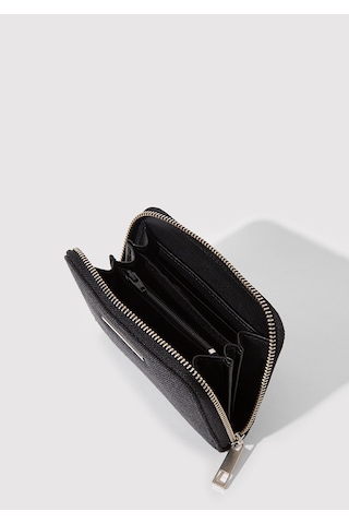 Mavi - Antrasit Denim Cüzdan 1912206-88035 Gri