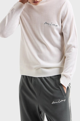 Armani Exchange Erkek Kazak 8nzm5a Zm1yz 1116 Beyaz Beyaz