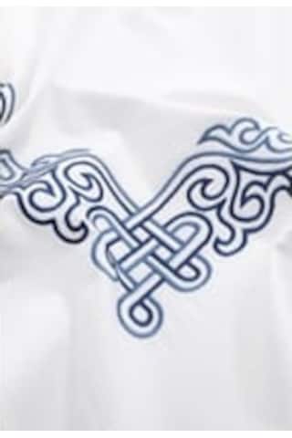 Ecosse Blank Set Agossa Versace Battaniye Seti Mavi -
