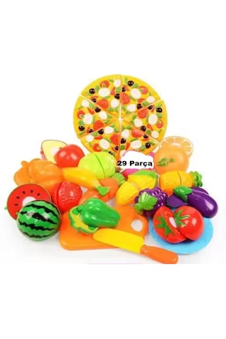 Tepsi Pizza Kesilen Meyve Sebze Dondurma Bisküvi Pasta Kesme Taht