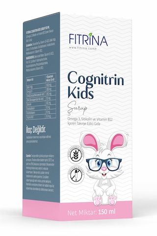 Fıtrina Cognıtrın Kids Şurup 150 Ml