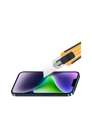 Buff Apple Uyumlu   iPhone 14 Plus / 13 Pro Max 5D Glass Ekran Koruyucu