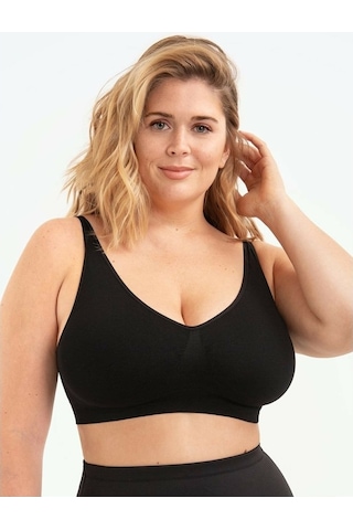 Mistirik Kalın Askılı Toparlayıcı Pedli Büstiyer Korse Siyah Renk Siyah