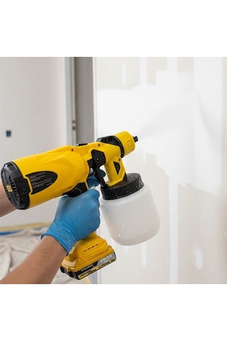 Stahlkraft STH 5310 S 21V Profesyonel Elektrikli Akülü Sprey Boya ve Zirai İlaçlama Tabancası
