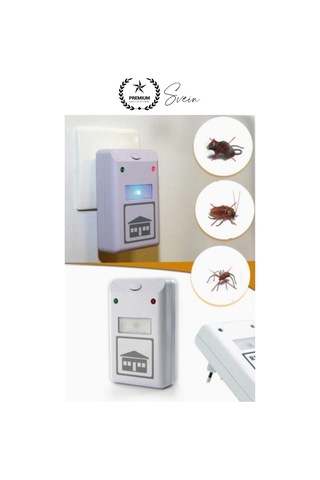 Elektronik Fare Ve Haşere Kovucu Uzaklaştırıcı Böcek Ultrasonik Sinek Örümcek Karınca Savar