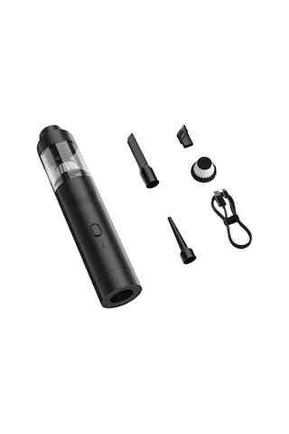 Crackedice Kablosuz Araba Elektrikli Süpürgesi Yüksek Emiş Üfleme Hava Çıkarma Siyah