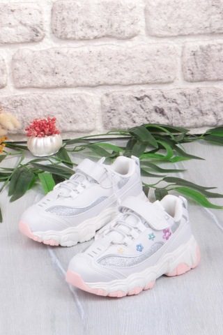 Fort Cool Bella Rahat Hafif Sneaker Kız Çocuk Ayakkabı Beyaz