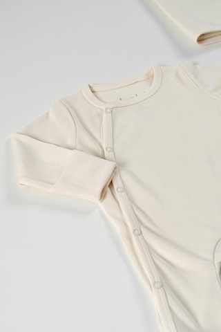 Tinylamb Natural Organik Yenidoğan Hastane Çıkışı - 12 Parça Krem