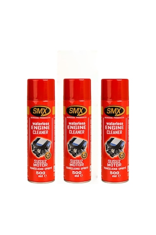 Smx Susuz Motor Yıkama Spreyi 3 Lü Set - M.fiber Bez