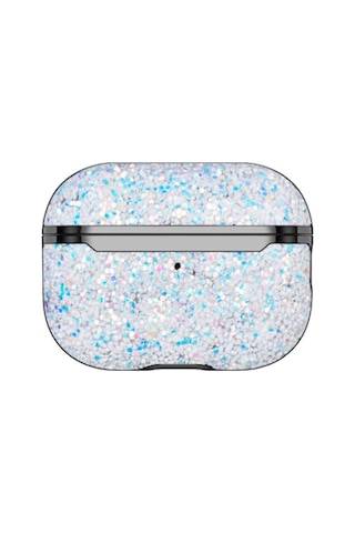 Onegif Apple Airpods Uyumlu 2 2.nesil Bright Simli Apple Airpods Uyumlu Kapak - Gümüş