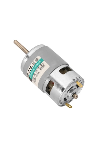 Tenfowee 775 Uzun Milyeli Dc Motor - 80w Güçlü Tork, 12v 10000 Devir/h, Soğutma Fanlı, Saf Bakır Tel, Yüksek Hızlı Sessiz Çalışma