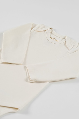 Tinylamb Pure Organik Yenidoğan Hastane Çıkış Seti - 11 Parça Krem