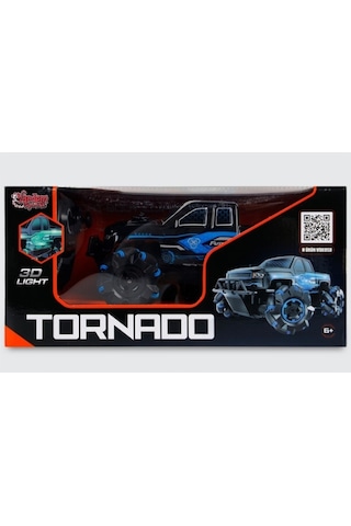 Tornado Akrobat Off-road Mavi Araba , Uzaktan Kumandalı Full Fonksiyon Şarjlı 1:15 2.4ghz Genel