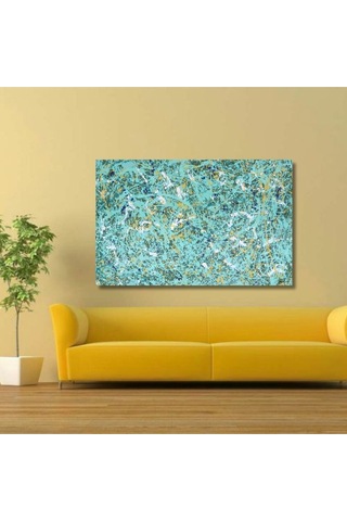 Yatak Odası El Yapımı Yağlı Boya Tablo 166x65cm