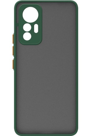 Xiaomi Uyumlu Mi 12 Lite Kılıf Zore Arkası Mat Sert Silikon Hux Kapak