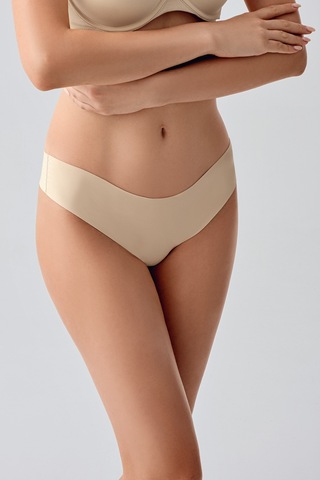 Kompedan Kadın String Lazer Kesim Slip Külot Ten 9207 Ten