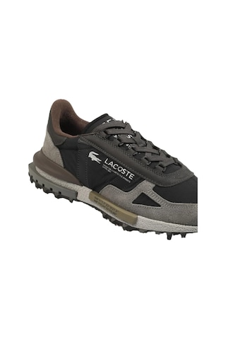 Lacoste Elite Active 225 4 Sma Leather Mens Sneaker Hakiki Deri Erkek Günlük Spor Ayakkabı Siyah