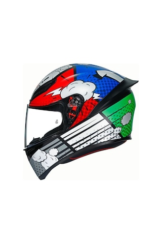 Agv K1 Multi Bang Matt Italy Kask Mavi