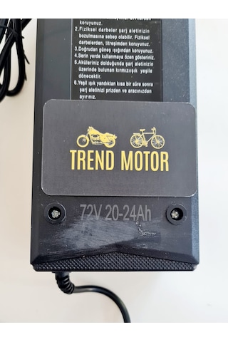 72V 20-24 AH ŞARJ ALETİ GÖSTERGELİ - ELEKTRİKLİ BİSİKLET
