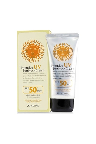 3W Clinic Yüksek Koruma Sağlayan Güneş Kremi SPF50+ 70 ML