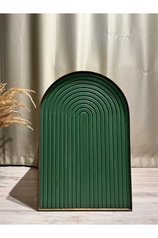 Cıgıl Wood Green Belt Ahşap Bohem Tablo