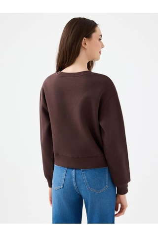 Loft Kahverengi Kadın Sweatshirt Lf2041105 Kahverengi