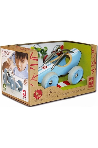 Bambu Ahşap Oyuncak Formula 1 Lemans Yarış Arabası