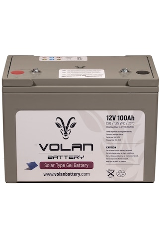 12 Volt 100 Amper Jel Akü Solar Güneş Enerjisi - Volan Akü / 407884248