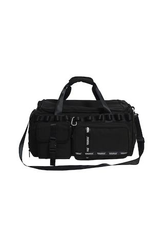 Dianziye Erkek Ve Kadın İçin Büyük Kapasiteli Su Geçirmez Seyahat Çantası - Spor Ve Fitness Çantası, Siyah, Büyük Boy Çok Renkli