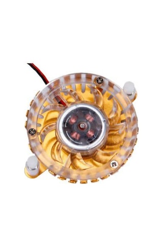 12 Volt Universal Vga Fan Yuvarlak Ekran Kartı Soğutma Fanı