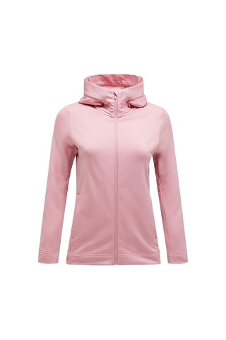 W Rider Tech Zip Hood-11809 Warm Blush
