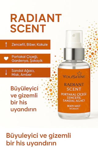 Youshine Radiant Scent Body Mist 100 ML